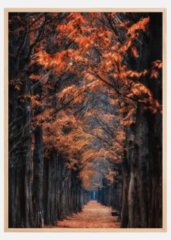 Way To Winter Plakat (21x29.7 cm (A4))