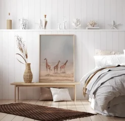 Weathering The Amboseli Dust Devils Plakat (21x29.7 cm (A4))