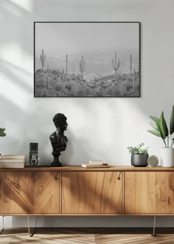 Western Cactus Plakat (21x29.7 cm (A4))