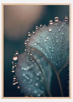 Wet Leafs Plakat (21x29.7 cm (A4))