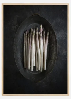 White Asparagus Plakat (21x29.7 cm (A4))