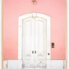 White Lisbon Door Plakat (21x29.7 cm (A4))