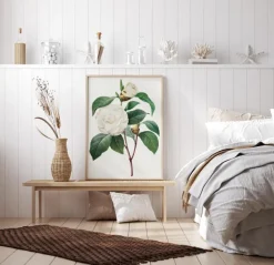 White Rose Plakat (21x29.7 cm (A4))