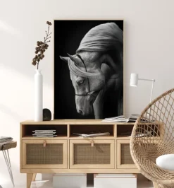 White Stallion Plakat (21x29.7 cm (A4))