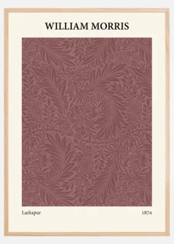 William Morris - Larkspur 7 Plakat (21x29.7 cm (A4))