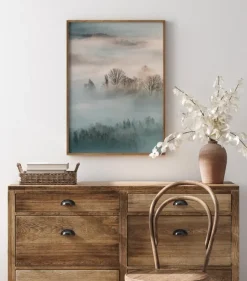 Winter Fog Plakat (21x29.7 cm (A4))