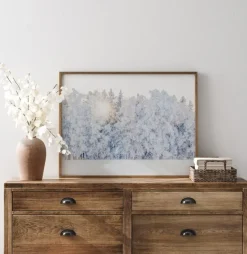 Winter light Plakat (21x29.7 cm (A4))