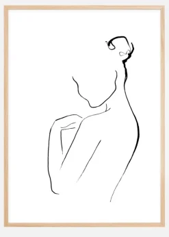 Woman In Ink Plakat (21x29.7 cm (A4))