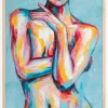 Womens Body Painting Plakat (21x29.7 cm (A4))