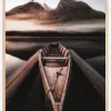 Wooden Boat Plakat (21x29.7 cm (A4))