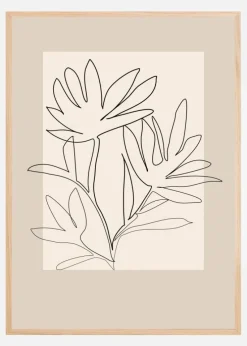 3x4 Aspectratiolineart4 Plakat (21x29.7 cm (A4))