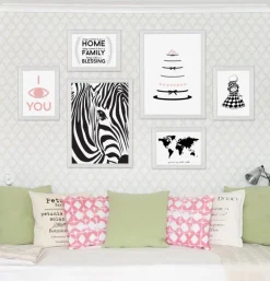 Zebra Plakat (21x29.7 cm (A4))