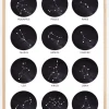 Zodiac Signs Plakat (21x29.7 cm (A4))